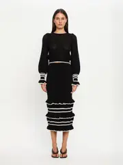 Rafaela Knit Midi Skirt