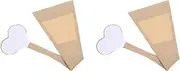 [GALPADA] 2pcs C String Thong for Women, Strapless Panties, Adhesive Thong Strapless Underwear, Invisible Panties for Women (M), Skin Color, Medium