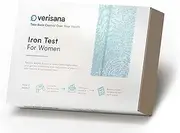 Iron Test for Women – Determine Your Ferritin Value & a Possible Iron Deficiency – Easy & Convenient from Home by CLIA-Certified Lab –