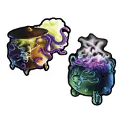 Cauldron Cutouts Wall Decorations (Pack of 2)