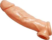 Realistic Flesh Penis Enhancer and Ball Stretcher Extenders Size Matters Ball Stretchers Dildo Sexual Wellness Products Male Sex Toys Penis Sleeve Strap On Sex Toys Bondage Gear & Accessories Penis Enlargement