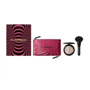 [Mac cosmetics] Trick Of The Light Extra Kit Dimension Skin finish MAC: Burgundy Fabric Makeup Bag