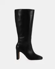 Shelly Shen Jet/Black Womens Boots 08