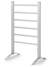 [Devanti] Electric Heated Towel Rail Rack with Timer Clothes Dry Warmer 6 Bars