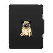 iPad Air 13-inch (M2/M3) Impact Folio Case Photogenic Pug