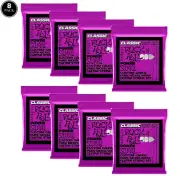 8 Sets Ernie Ball ROCK N' ROLL POWER Slinky 11-48 Nickel Electric Guitar Strings