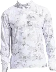 [Oshhni] Men's Sun Protection Hoodie Shirt Fishing Shirt Sunproof Hooded Quick Drying Clothes Jacket for Running Fishing Hiking Riding