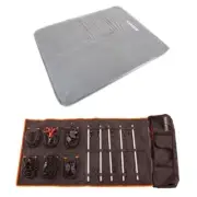 Kings Self Inflating 100mm Foam Mattress Queen + Complete 5 Bar Camp Light Kit