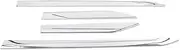 Compatible for Toyota RAV4 RAV 4 2019-2021 2022 2023 2024 Side Door Body Trim Chrome Car Door Line Steamer Panel Molding Strip Accessories