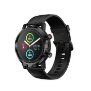 RT LS05S Smart Watch IP68 Waterproof Smartwatch 12 Sport Mode Heart Rate Monitor Fitness Tracker Android IOS Blood Oxygen - Black