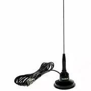 Hustler RQM Base Load Magnet Mount CB Radio Antenna 43 Tall with Whip