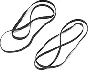 Ruimou 2pcs Record Player Turntable Drive Belt (Approx.600mm Circumference, 5mm Width) for Repair Replacement Maintenance Most Kinds Belt