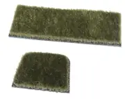 Arrow Rest - 2 PC GREEN SUPER HAIR RUG CARPET Archery QUIET UNIVERSAL FIT - USA