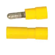 [Jaycar] Bullet Connector 4mm 100pcs (Yellow) - Male