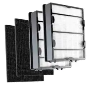 2x True HEPA + Carbon Filter Set for Holmes HAP615, HAP625, HAP650 Air Purifier
