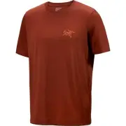 ARC'TERYX ARC MULTI Bird Logo Shirt SS Men's Sequoia/Solaris Color Size Medium