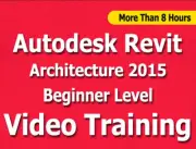 Learn Autodesk Revit Architecture 2015 Video Training Tutorials CBT Level 1