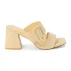 BEACH by Matisse Lucy Block Heels Womens Beige Casual Sandals LUCY-541