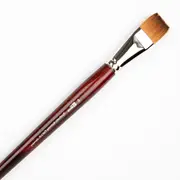 Art Spectrum Brush Synthetic Kolinsky Long Handle - Flat Size - 24