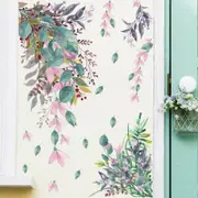 Summer Grass Branch Wall Stickers Kid Home Decor Art Mural