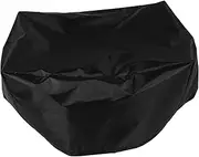 AKOOSY Elliptical Protective Cover Elliptical Trainer Cover Indoor Cover for Exercise Machine Indoor Exercise Cover Dustproof Machine Cover Treadmill Dust Cover Oxford Cloth Black