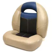 Wise Boat Compact Bucket Seat 8WD1451-856 | Blast-Off Taupe Blue Black