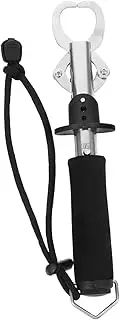 MUSISALY Fish Grabbing Clip with Built Weighing Scale Portable Fishing Tool for Secure Grip and Accurate Measurements Up for All Fish Species Antislip Rope Design for Safety