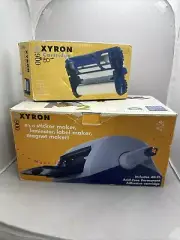 Xyron Model 900 Sticker Magnet Maker Laminator Machine + NEW REFILL CARTRIDGE