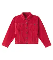 [Brunello Cucinelli Kids] Brunello Cucinelli Kids Denim jacket Y 14 red
