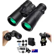 Binoculars 10X42, BAK4 Prism HD High Power Professional Binocular Telescope, NEW