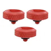 Camera Shutter Button 3pcs Shutter Release Button Carved, Red