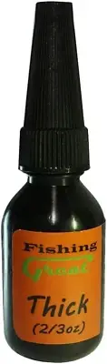 Fly Tying UV Clear Glue and Power UV Light Combo Three Bottles Thick Thin and So