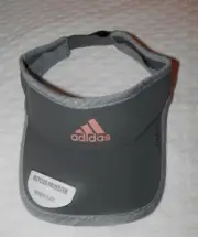 NWT WOMENS ADIDAS SUPERLITE VISOR GRAY AEROREADY TENNIS 51454514 $20 (JM)