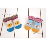 日本製 STAMPLE 毛巾布居家圖案嬰兒襪