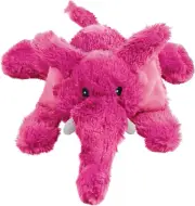 - Cozie Elmer Elephant - Indoor Cuddle Squeaky Plush Dog Toy - for Small Dogs