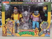 NECA Vacation Bebop & Rocksteady Teenage Mutant Ninja Turtles 7" Figure TMNT Toy