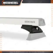 2 pcs of Rhino Rack 37mm Low profile RCH Locking Leg with a key locking system