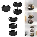 Lazy Susan Organizer Stylish Seasoning Organizer for Makeup Table Top Office