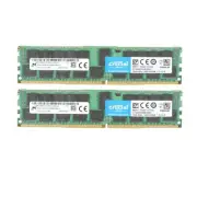 Crucial 32GB (2X 16GB) DDR4 2666MHz PC4-21300 ECC Registered Server RDIMM Memory