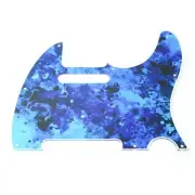 SCORELAY PICKS Pickguard for Telecaster [Blue Painty Print] SC-GPL047