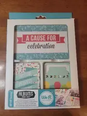 WE R MEMORY KEEPERS ALBUMS MADE EASY 100 JOURNALING CARDS "HIP HIP hooray"