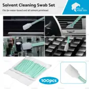 Solvent cleaning swabs sponge Cleaner 100X For Epson Mutoh Mimaki Roland Printer