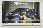 75 David Higgins Craig Drew Subaru Rally Team Subaru Motorsports USA mini Poster