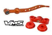 ORANGE VMS RACING SHORT THROW SHIFTER F+R POLYURETHANE BUSHINGS FOR HONDA DELSOL (for: Honda)