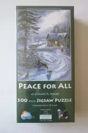 Peace For All, Art By James A Meger, 300 Piece Sunsout Jigsaw Puzzle