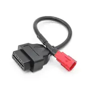 For Ktm-6pin To 16pin Obd2 Car Diagnostic Motorbike Adapter Connector Cable Ktm6p
