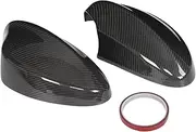 Brilluxa Rearview Mirror Cover, Compatible with 3 Series E90 Pre-LCI 2005-2008, Side Mirror Cap Replacement, Carbon Fiber Mirror Housing, Exterior Mirror Shell