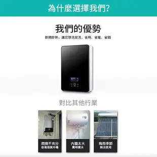 台灣現貨/大功率速熱 電熱水器 110V熱水器 恆溫變頻 熱水器 瞬熱式電熱水器 廚房浴室熱水器 智慧溫控芯片【冬天洗澡必備】