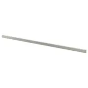 HAVSTORP rounded deco strip/moulding, light grey, 221 cm