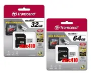 Transcend 32GB 64GB High Endurance Micro SD SDHC SDXC Class 10 MLC AU